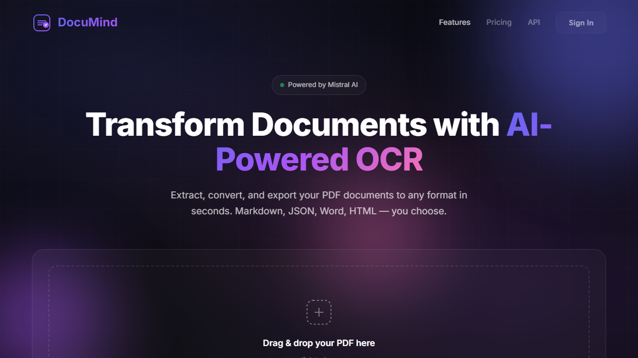 OCR Document Processor